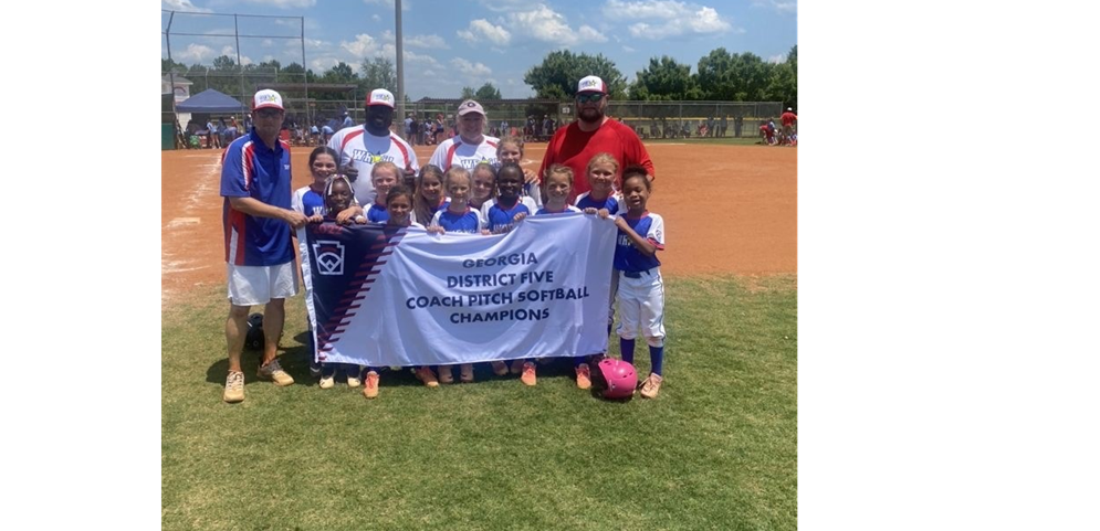 2022 Coach Pitch Softball Champs