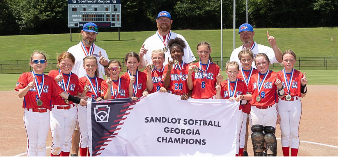 2023 Sandlot Softball State Champs